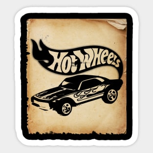 hot wheels vintage Sticker